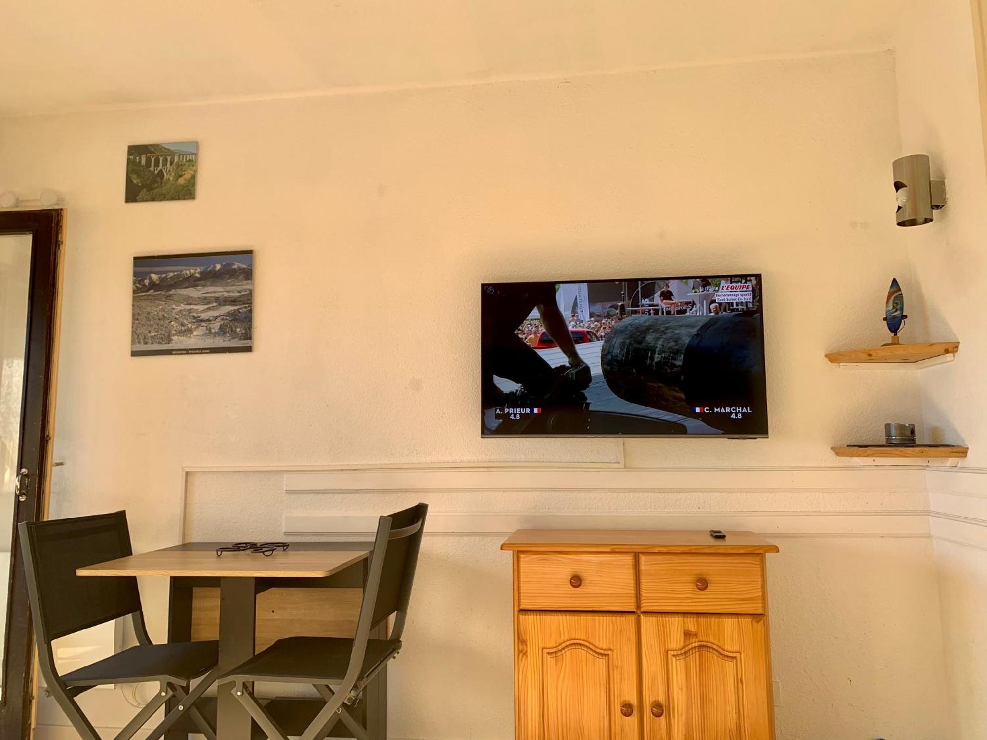 Studio Cabine Chaleureux 4 Personnes Pied Des Pistes Pyrenees 2000 Bolquere Exterior foto