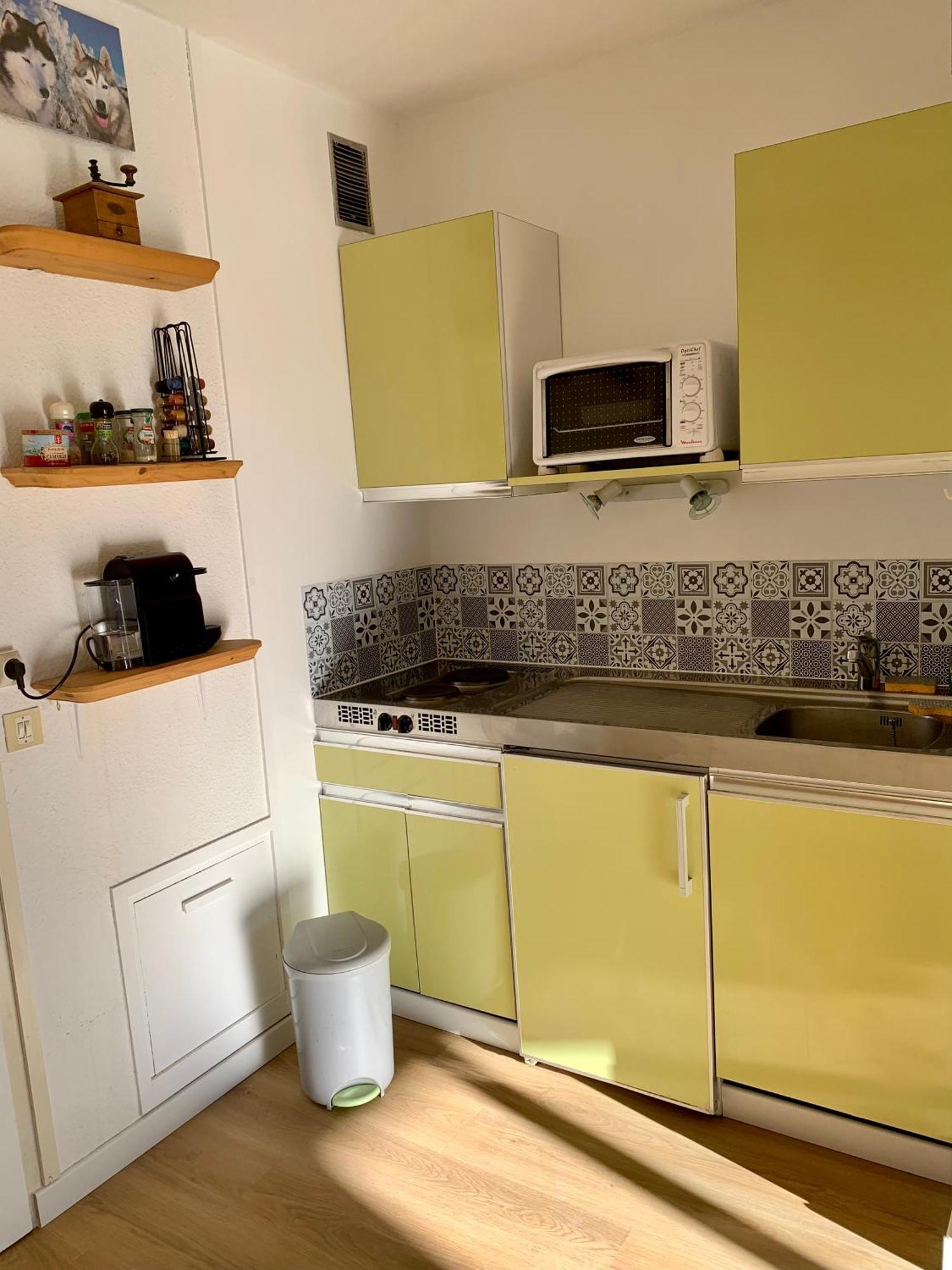Studio Cabine Chaleureux 4 Personnes Pied Des Pistes Pyrenees 2000 Bolquere Exterior foto
